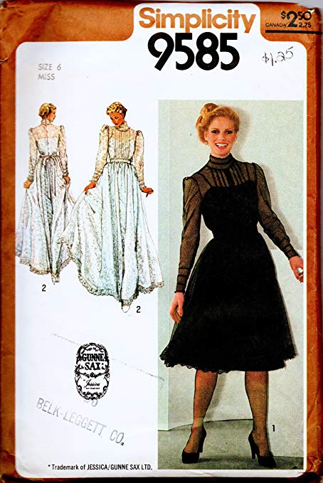 Gunne Sax pattern 