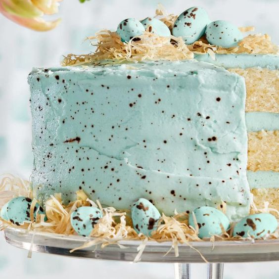 Aqua Blue cake 